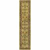 Safavieh 2 Ft. - 3 In. x 4 Ft. Accent- Traditional Classic Gold And Red Hand Tufted Rug CL398A-24